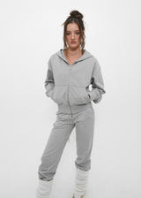 [B-BASIC] Mid-sweat Hooded Zip-up