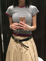 ジューシーデイリーUネック半袖Tシャツ (12c)