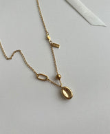coii Round Coin Ball Layered Ruffle Bold Long Short Necklace