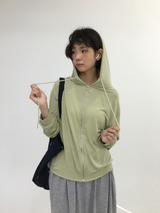 ムダ フロー ジップアップフーディー (2color)