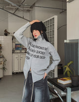 Tinted Washed String Balloon Denim Pants