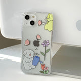 Gardening Puppy Phone Case