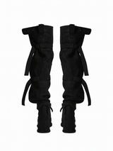 BUCKLE THIGH HIGH BOOTS