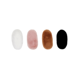 [4EA 1SET] フラッフィースノーヘアピン