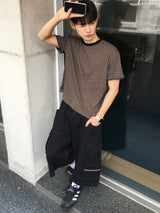 Marvin Crop Stripe Short Sleeve T-Shirt 3C