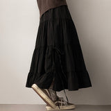 U-erse Strap Kang Long Skirt