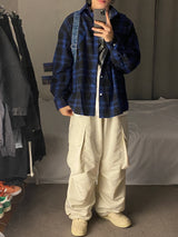 クローンチェックシャツ　５色