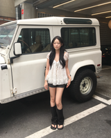 ローライズ ダークデニム ショートパンツ