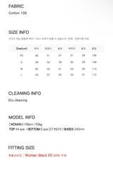 [Unisex] Black golgi flare denim pants