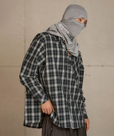 Vintage Gemstone check shirt _ Black 