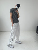 PD Ribbed Muscle Fit Short Sleeve T-Shirt (3C)