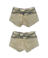 camo folding shorts