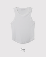 SW Basic Rib Crop Sleeveless (5color)