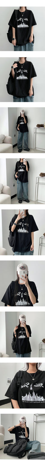 Mano Round Short-Sleeved T-Shirt