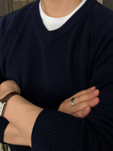 Belerice Cozy Niju V-neck Semi Overfit Knit