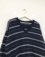 Mono Stripe V-Neck Knit (3color)