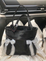 Mini easy ribbon bag_black