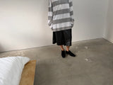 wide stripe henley top
