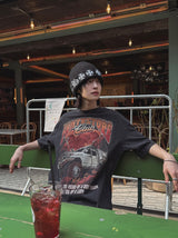 ソルテッドタックヴィンテージショートスリーブTシャツ