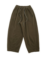 2-LAYER MICRO FLEECE SWEAT PANTS (Khaki)