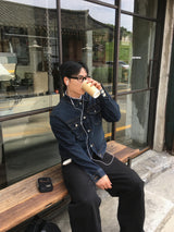 No.1853 PJクロップ デニム ジャケット