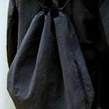 Recycle String Backpack (BLACK)