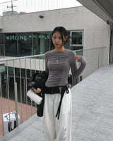 Rose lace belt