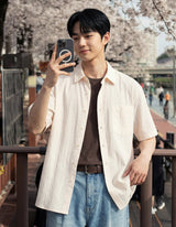 26SS★ Butter Stripe Short Sleeve Shirts