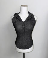 Clear Halter Hoodie (4colors)