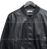 [Mink Lining] フォビアウィンタークロップレザージャケット
