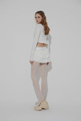 DOUBLE TIERED SKIRT