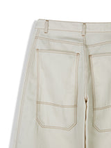 ムードビジョカーブドデニムパンツ (2 Colors)