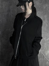 ash suede shoulder jacket (2color)
