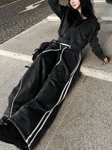 Low Washing Crop Fur Hood Zip-Up