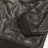 Honey Crack Leather Jacket