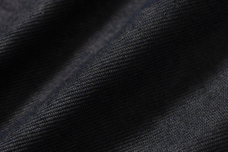 COATED KNIFE-SCRAPED HAND-WIPED DISTRESSED DENIM JACKET