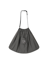 KNIT REVERSIBLE BAG (BROWN)