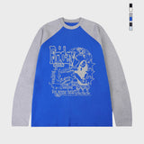 [UNISEX] フライデービンテージラグラン長袖Tシャツ