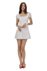 Cherry cup dress