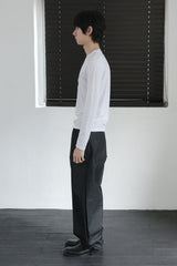 diagonal long sleeve