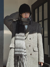 HANDMADE/wool 70% KESTI マキシダブルコート