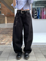 CHAINPIECE BALLOON PANTS