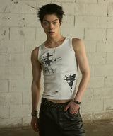 [0103] Gothic Rough-Cut Sleeveless - White