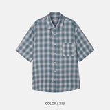 ポーンチェックシャツ (3color)