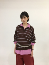 ペーパー ドロップ シャツ (4color)