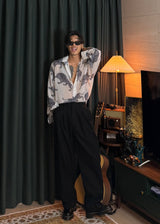 See-through Tiger Hawaiian Shirt 2COLOR