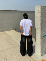 [MADE] Unisex Boxy Fit Layered short T-shirt