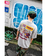 HONEY BADGER REPAIR T-SHIRT GREY