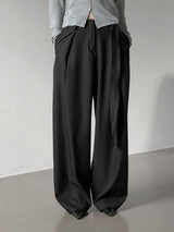 Bandell Strap Pintuck Slacks