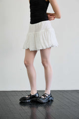 ANNIE BALLOON SKIRT PANTS / WHITE